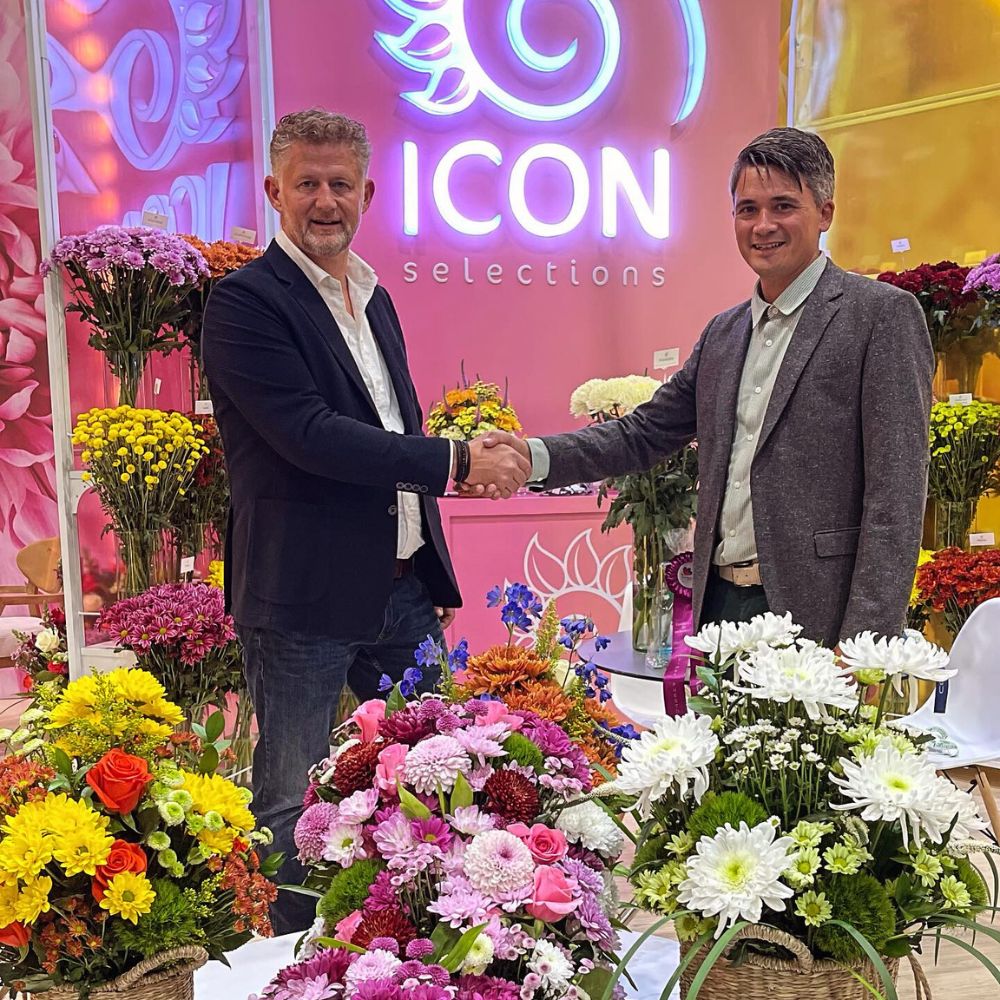 Jan Haaksman with Jelle Posthumus the ceo of United Selections 10 Questions to Jan Haaksman