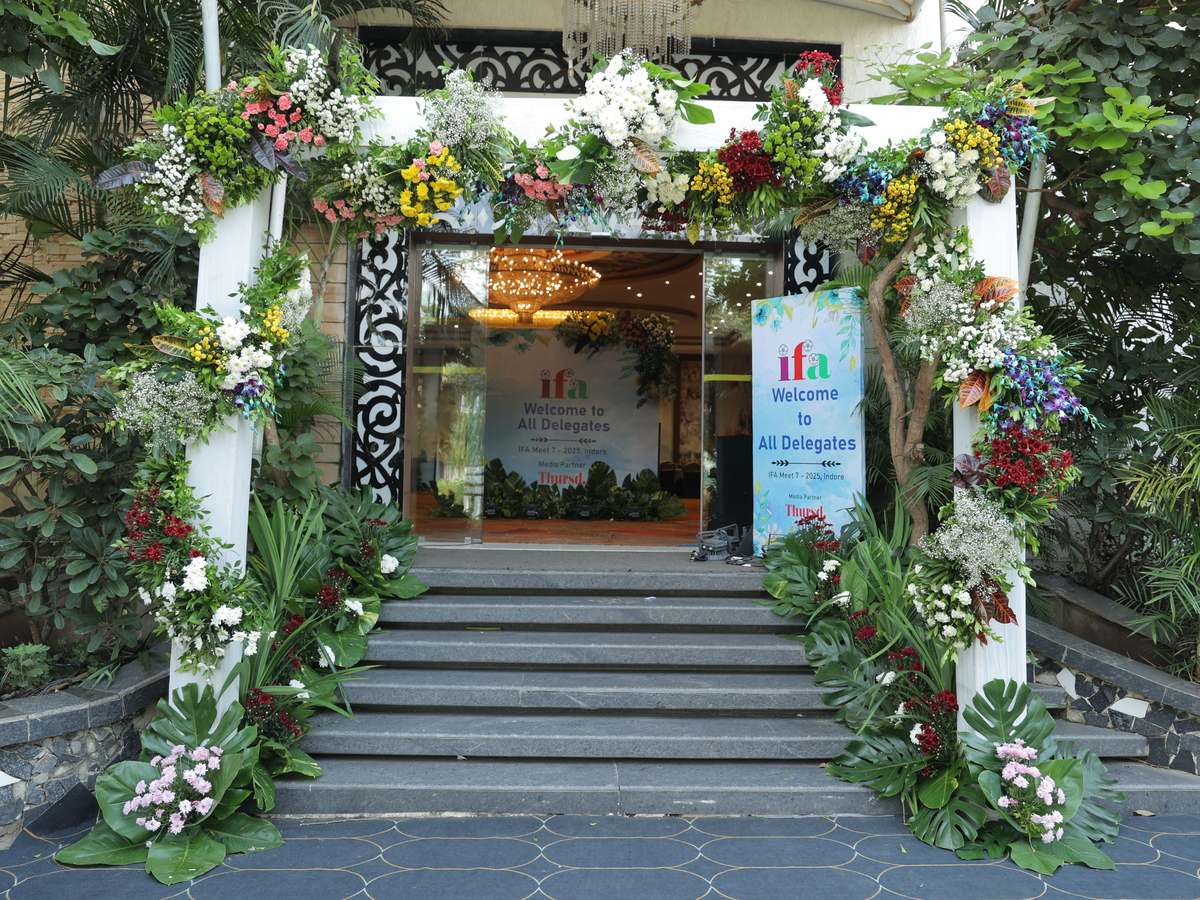 Entrance gate of IFA Meet 7 at Indore hotel