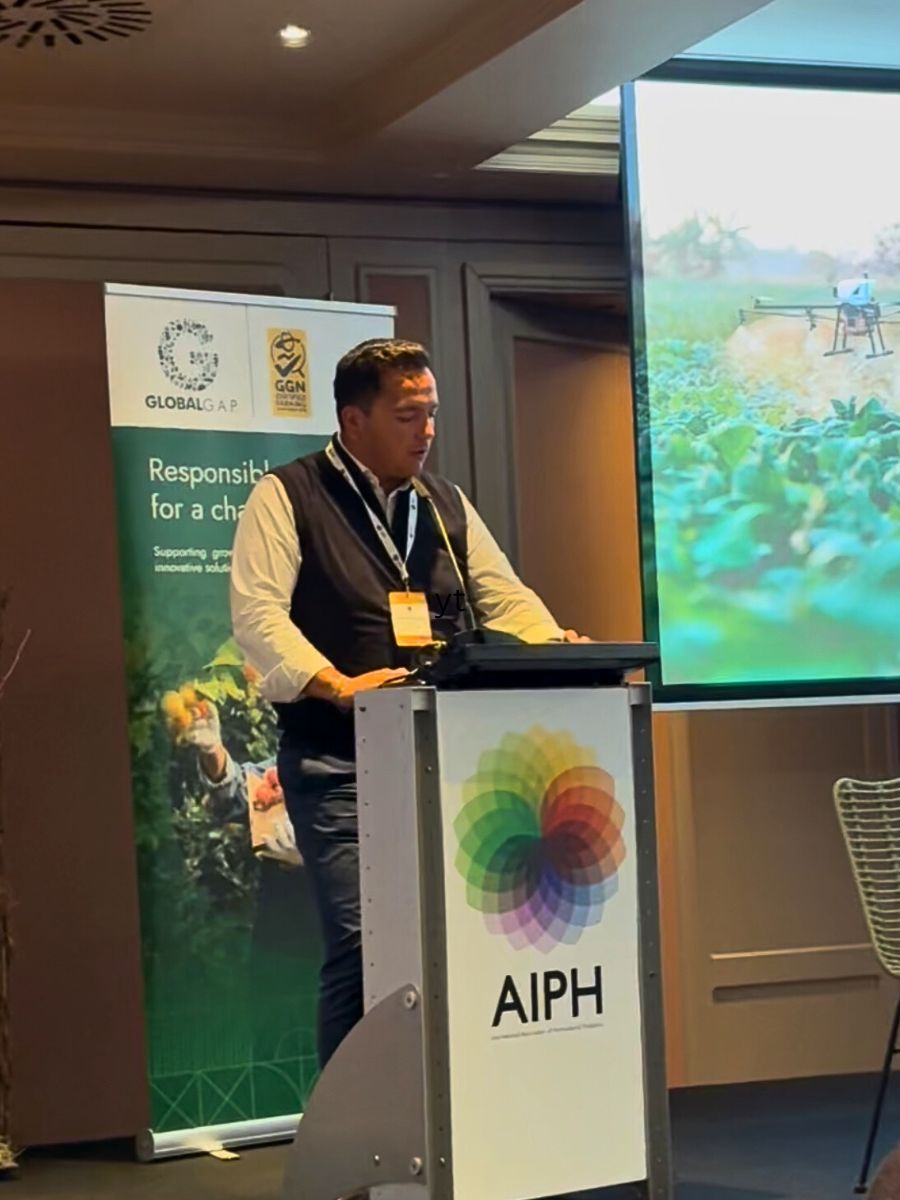 Leonardo Capitanio at AIPH Congress 2025