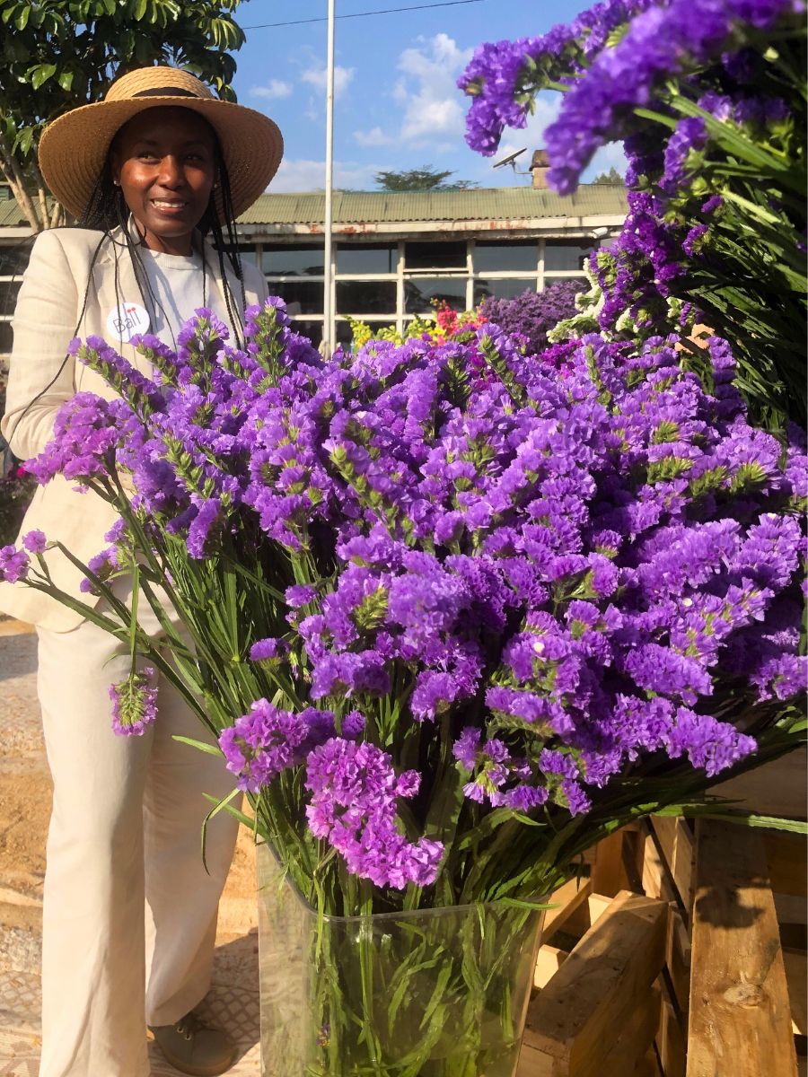 Mildred Anyango from breeder Ball 2025 Naivasha Horticultural Fair: A Weekend for Networking and Supporting a Charitable Cause - Thursd Article