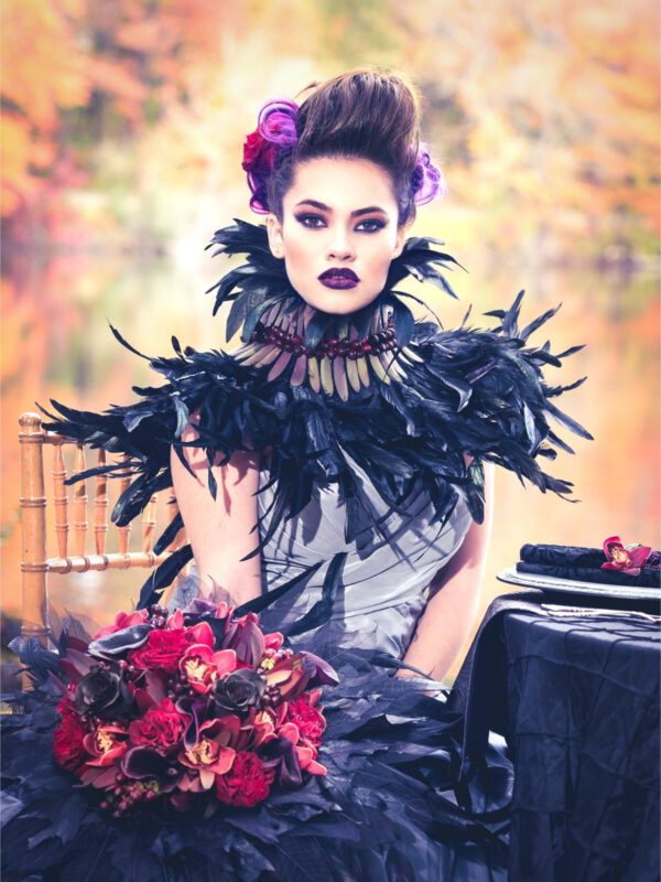 Beauty beyond the darkness - Jorge Uribe Wearable Flowers - Blog on Thursd