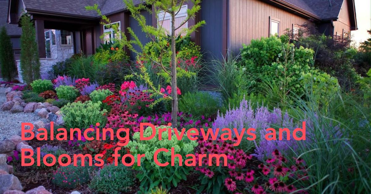 Perfect Blend of Flowers and Paved Driveways Header Image