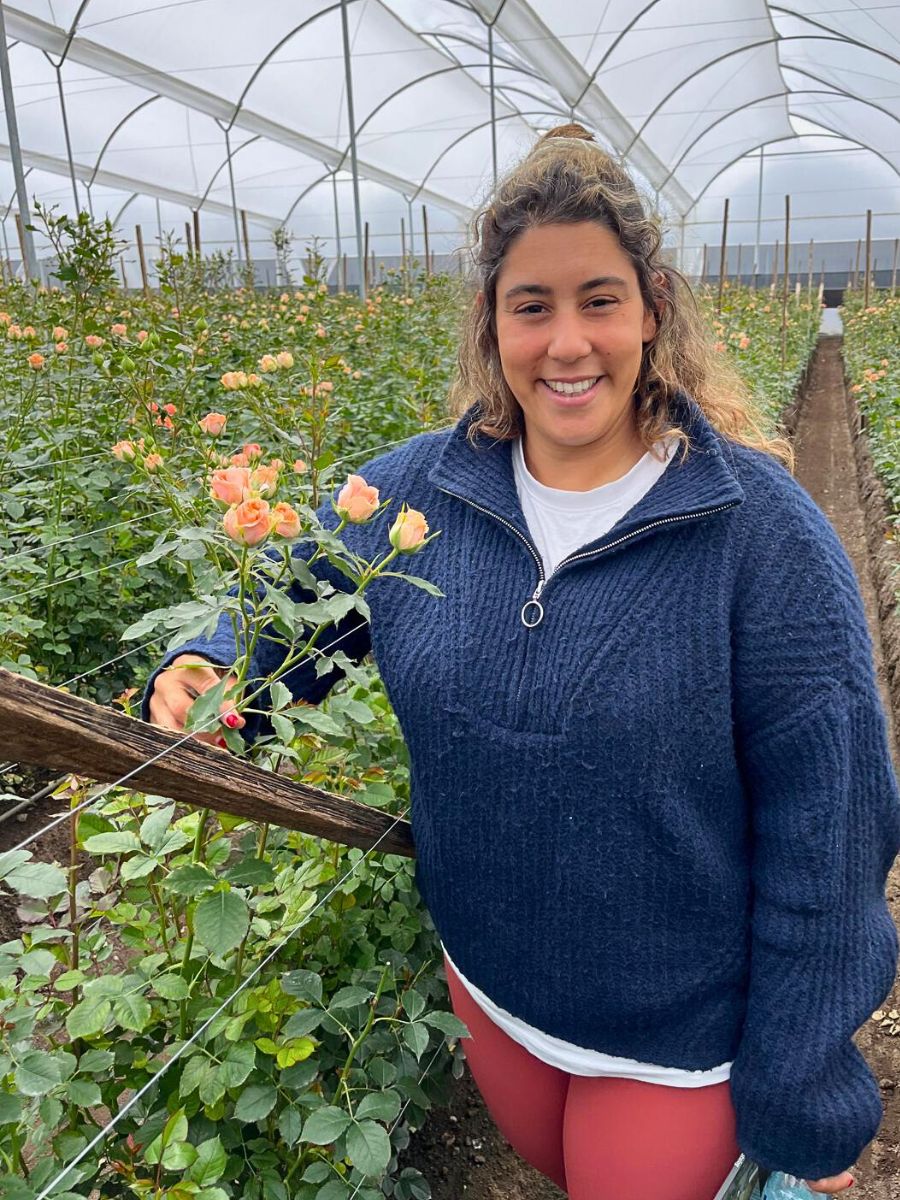 Florist Victoria Clemson Visits Tessa Roses in Ecuador.