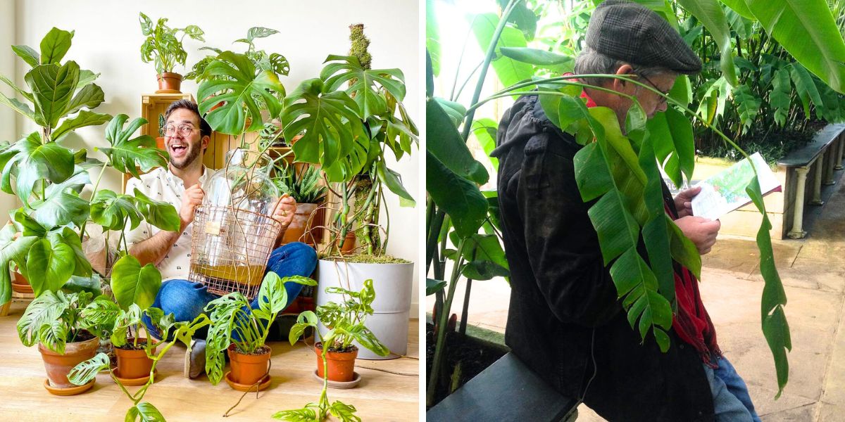 People within plants