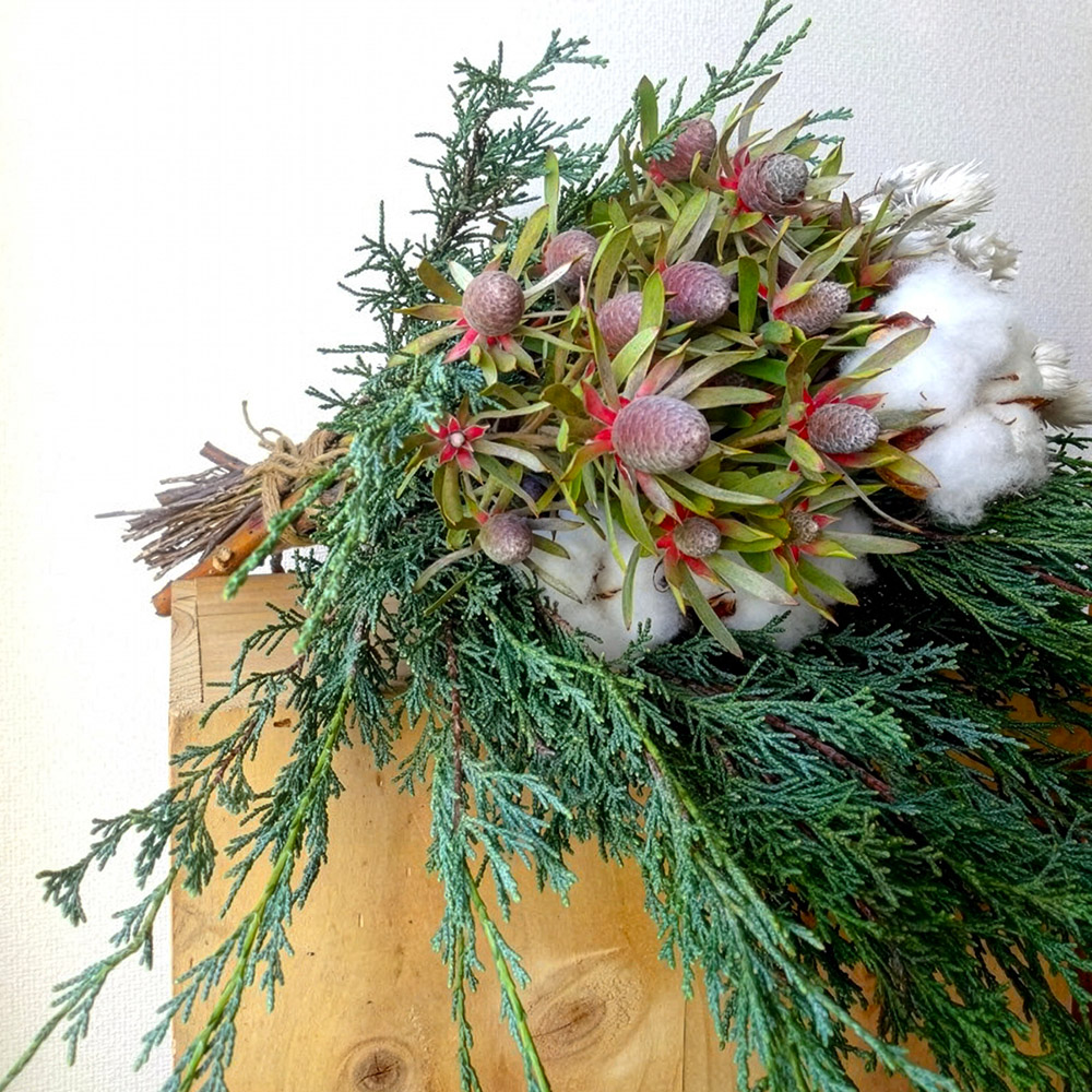 Conifer bouquet by fululuevan chieaoyagi