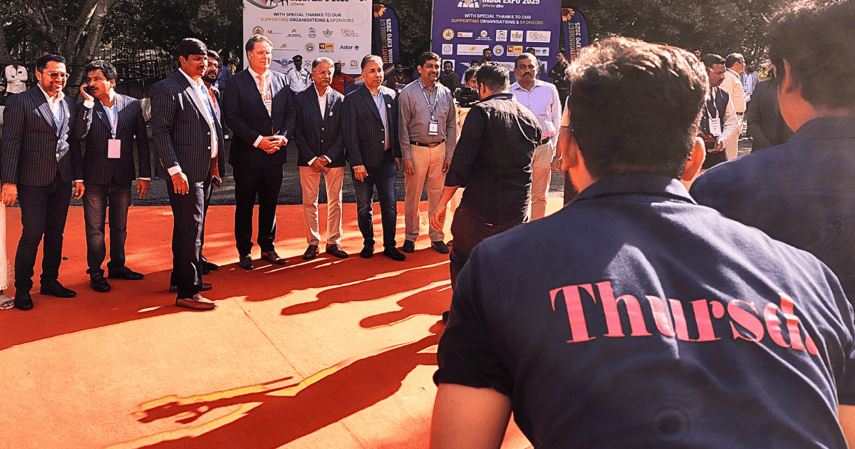 Nishant Mehta clicking pictures from HortiConnect India 2025 Inauguration - Day 1