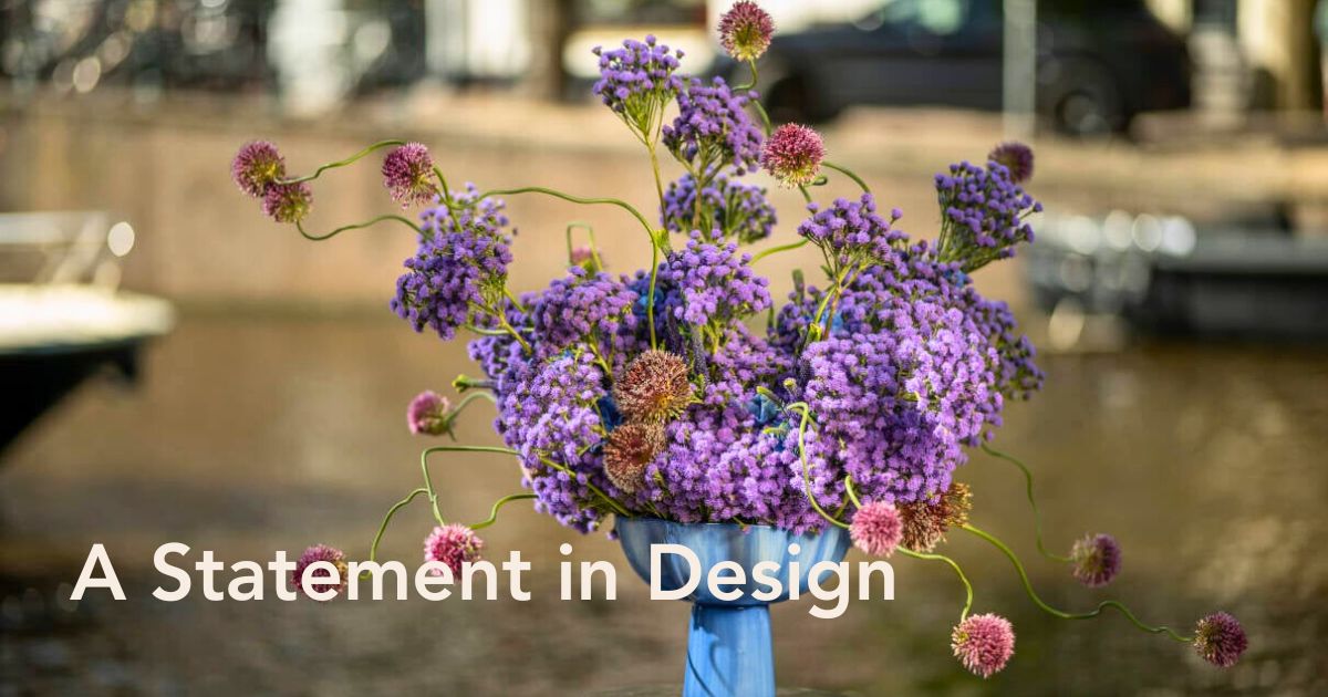 Design with Ageratum JJ by Alexander of AP Bloem
