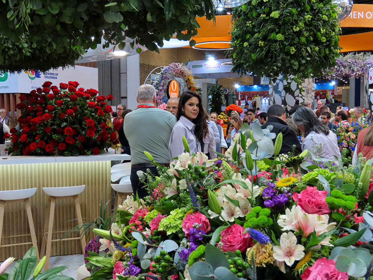 Proflora 2025 recap Dümmen Orange stand