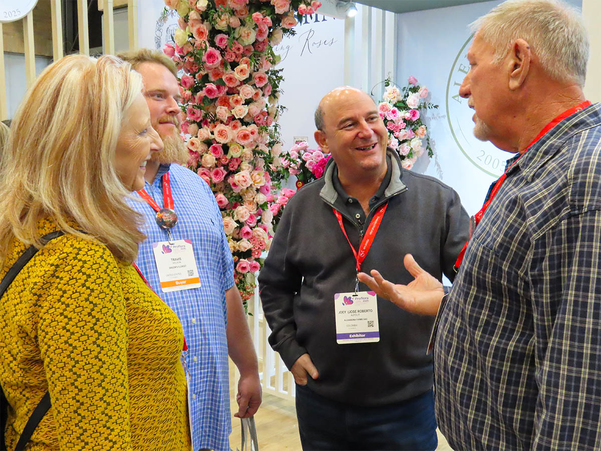 Proflora 2025 recap Alexandra Farms stand