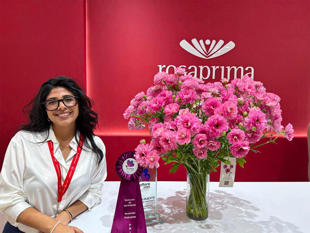 Proflora 2025 recap Rosaprima stand