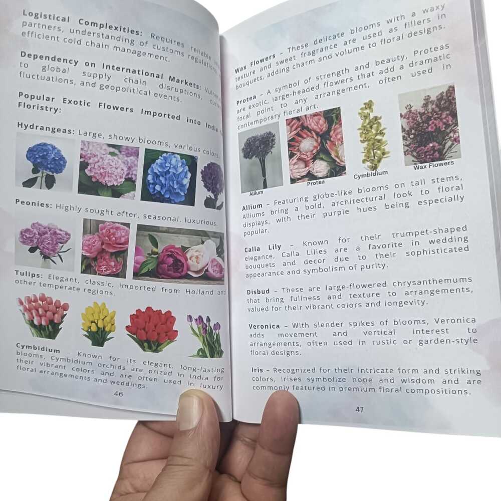 flower name and images in book