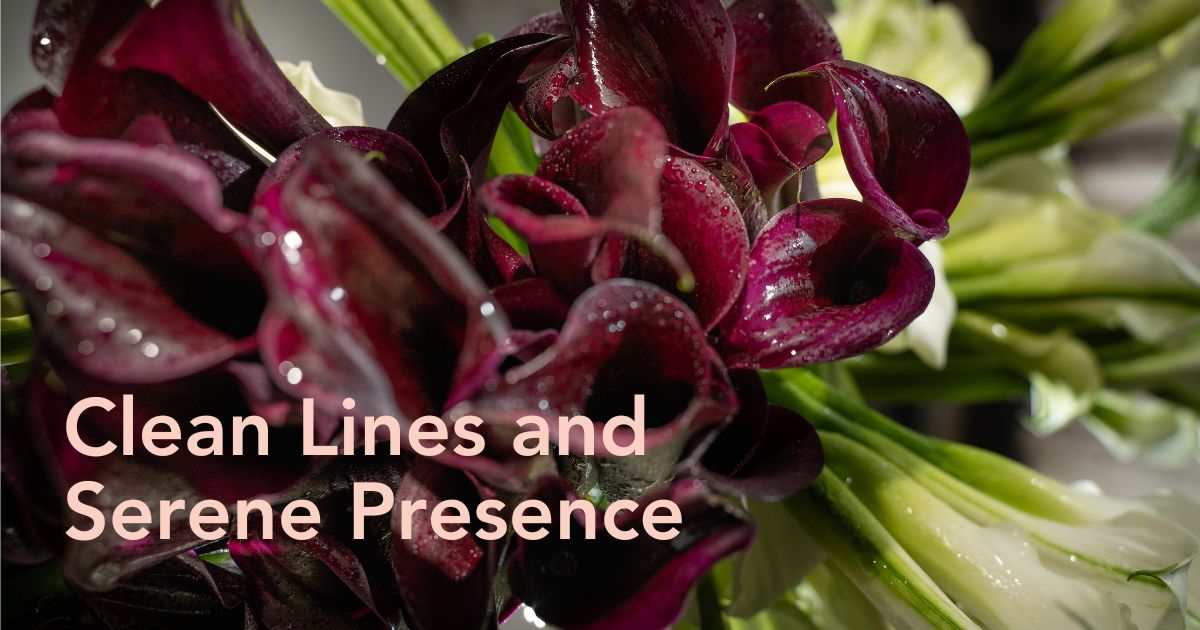 Design by Joseph Massie with calla from Future Flowers and Decorum