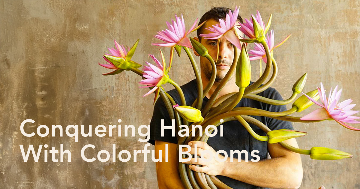 Glenn Arvor Hanoi based florist