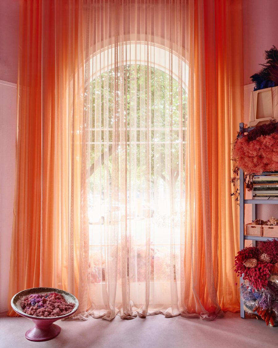 Life Keeps Blooming - Poppykalas on thursd - sunset curtains