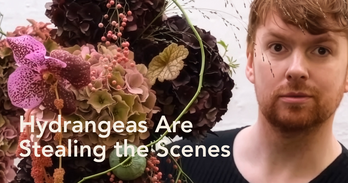 Floral artist Joseph Massie