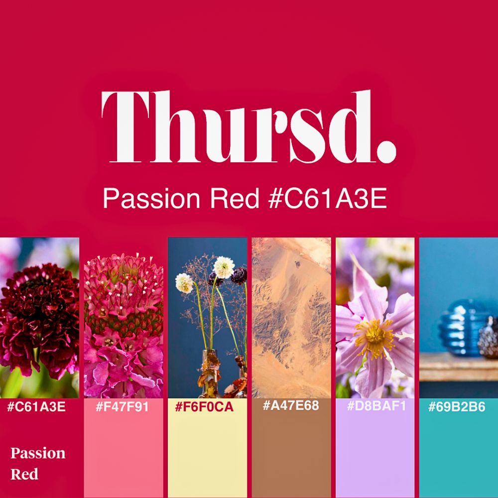 Passion Red What Will Be the Floral Trend Color of 2026?