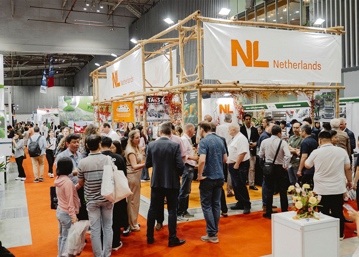 HortEx Exhibitors Netherlands booth in Vietnam 2025