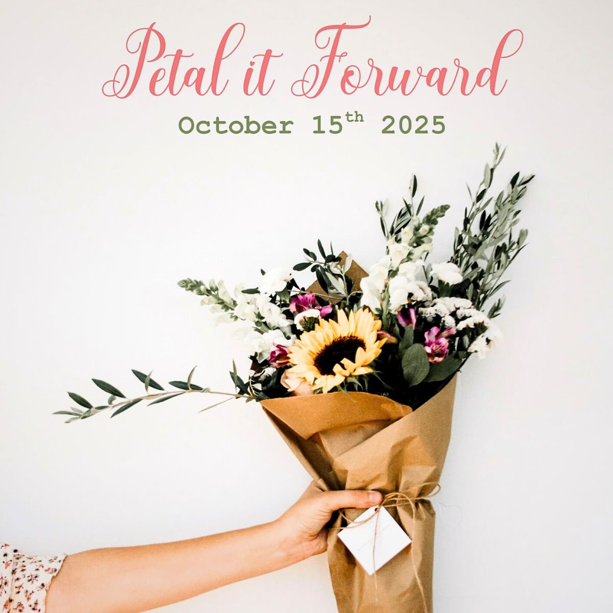 Petal It Forward Society of American Florists by @farmgirlfloral_nd Petal It Forward Society of American Florists by @farmgirlfloral_nd