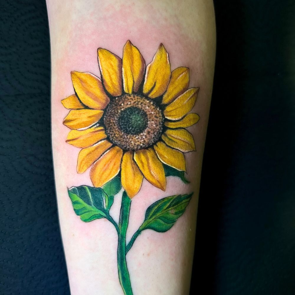 Sunflower Tattoo Sunflower Tattoo