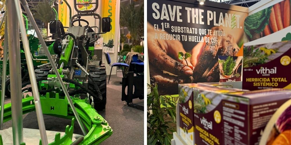 Mulching machines at Iberflora 2025 Mulching machines at Iberflora 2025
