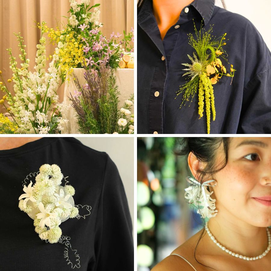 Boutounieres and floral accesories by Floral Magic