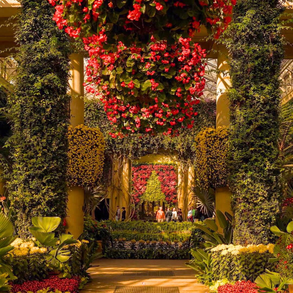 Longwood Gardens during the fall