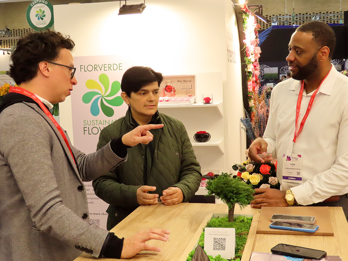 Verdissimo stand at Proflora 2025 Verdissimo stand at Proflora 2025