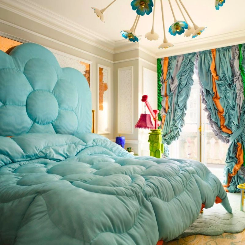 Mandarin Oriental flower themed room