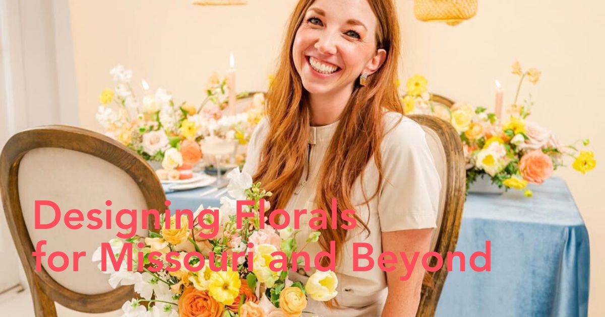 Floral designer Charity Bennitt