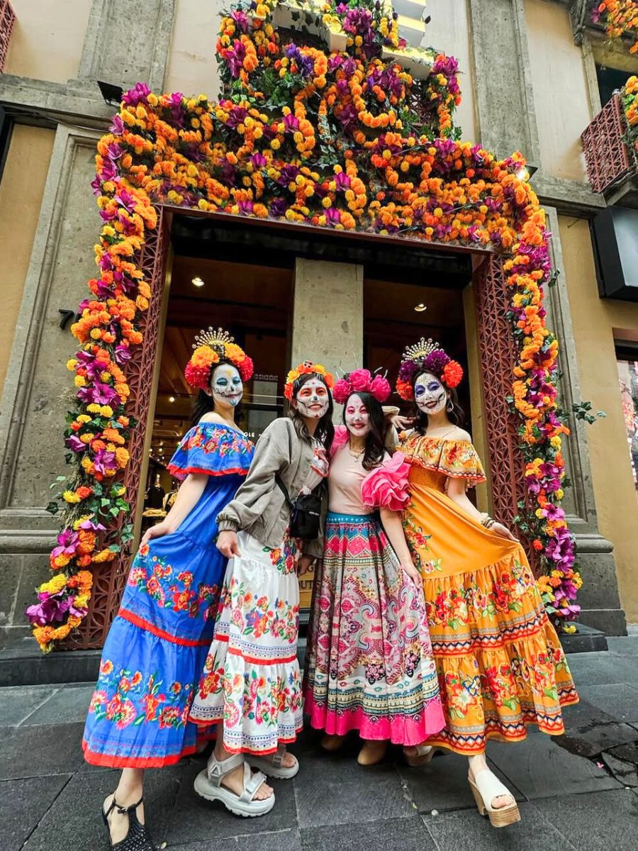 Celebrations for Day of the Dead Mexico