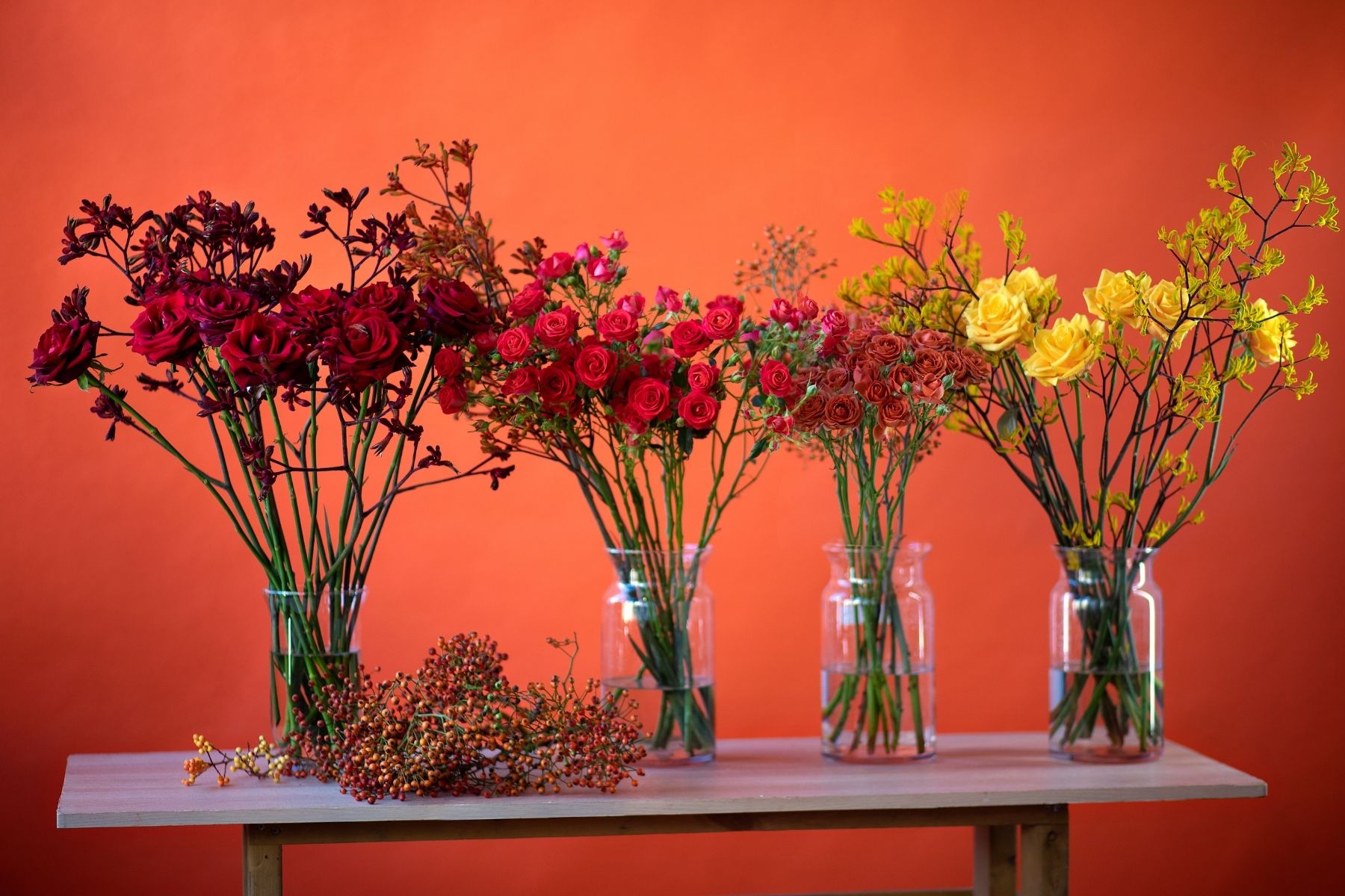 Alina Neacsa - Floral Trend Color Highlighted - Table with de Ruiter varieties