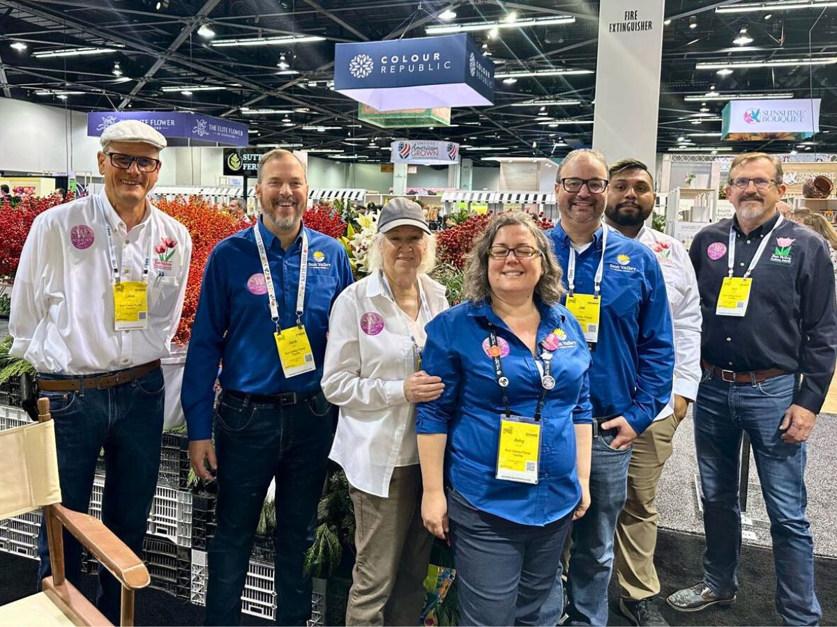 Lane DeVries and his team during the Global Produce and Floral Show 10 Questions to Lane DeVries