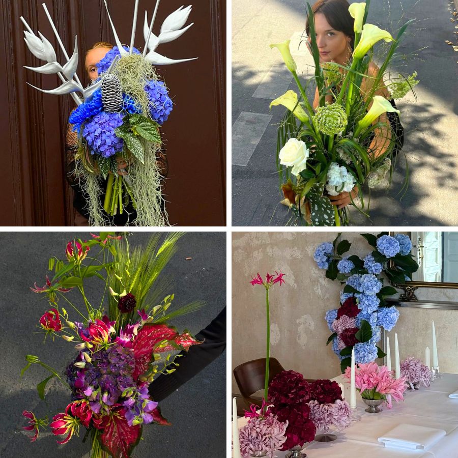 Floral designs by Studio Linne Berlin Floral designs by Studio Linne Berlin
