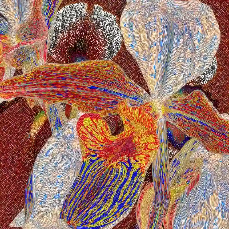Orchid in color code