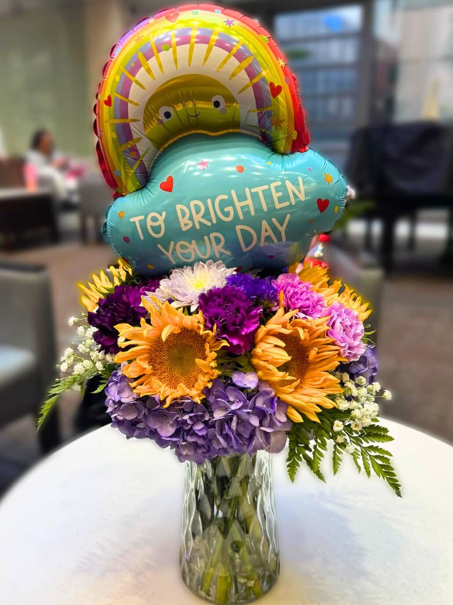 Flowers to brighten your day Flowers to brighten your day