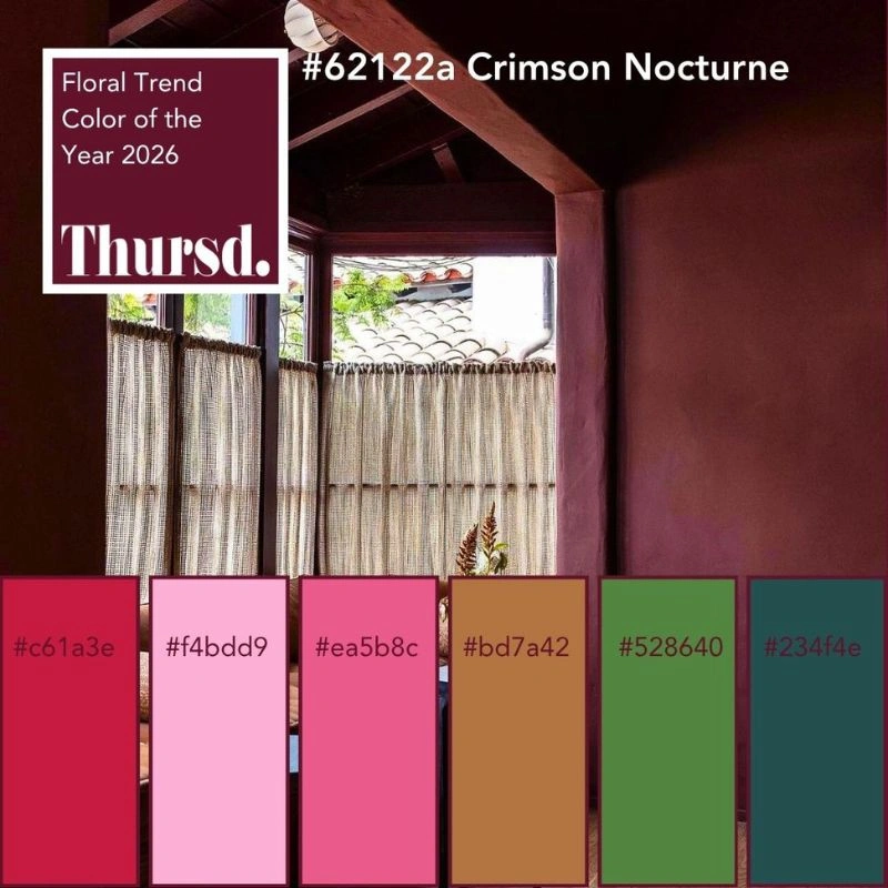Thursd Floral Trend Color