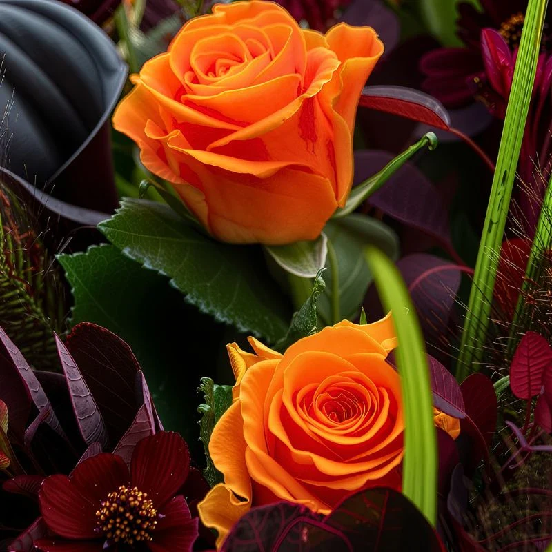 Rosa Plaza Unveils the Vibrant Orange Rose on Fire From Interplant Roses -  Thursd Article
