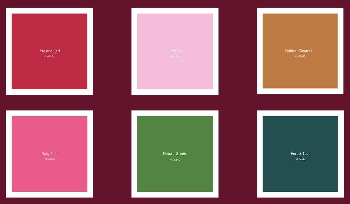 The Thursd Floral Trend Color 2026 Palette Crimson Movement