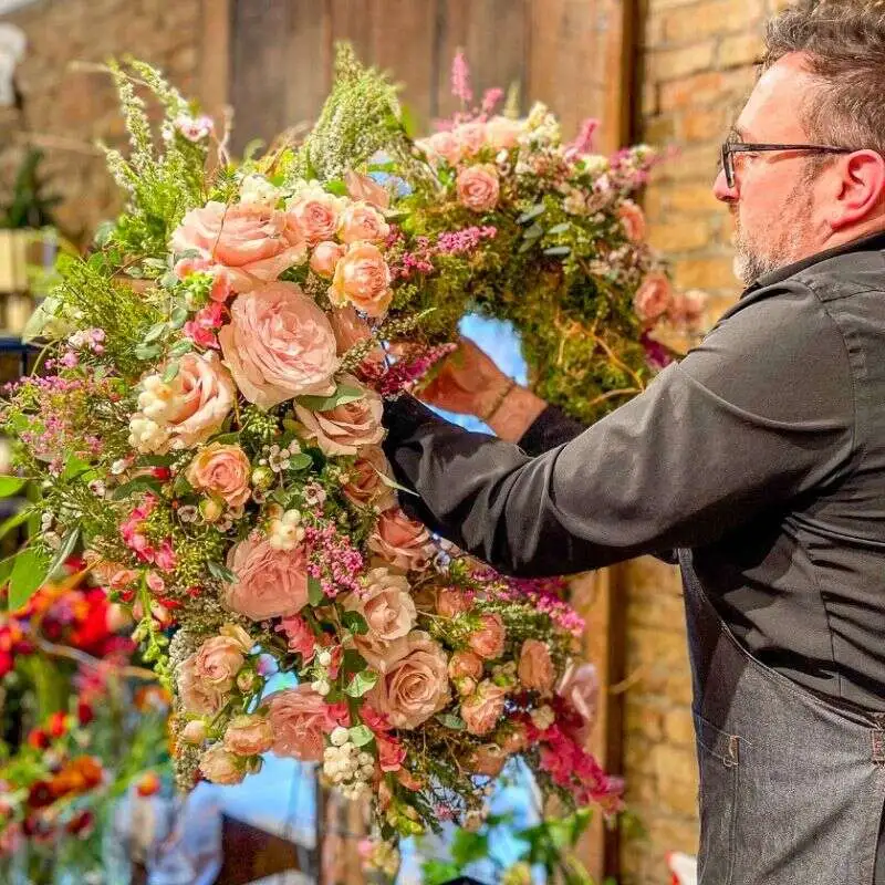 Flower art using Sideau by andrewsgarden