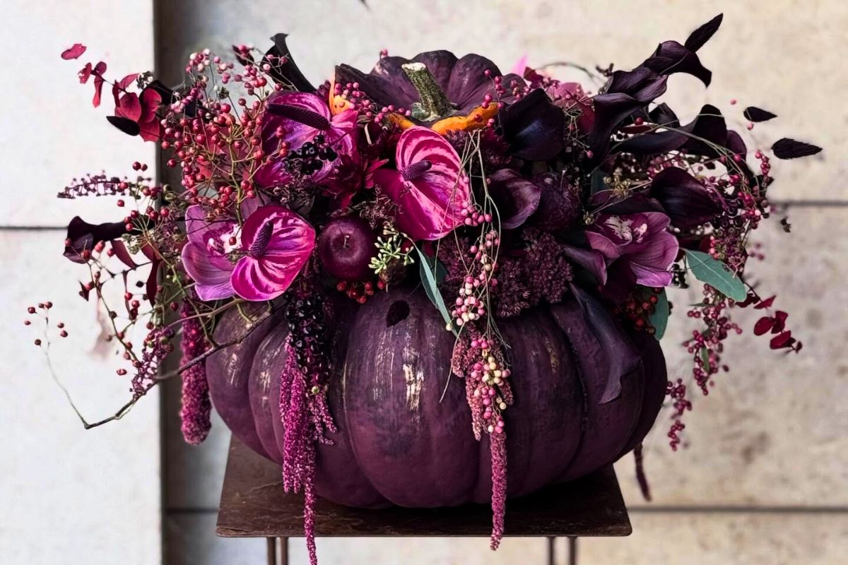 Thursd Floral Trend Color of the Year 2026 Palette Crimson Movement Attila Nemeth Pumpkin Design