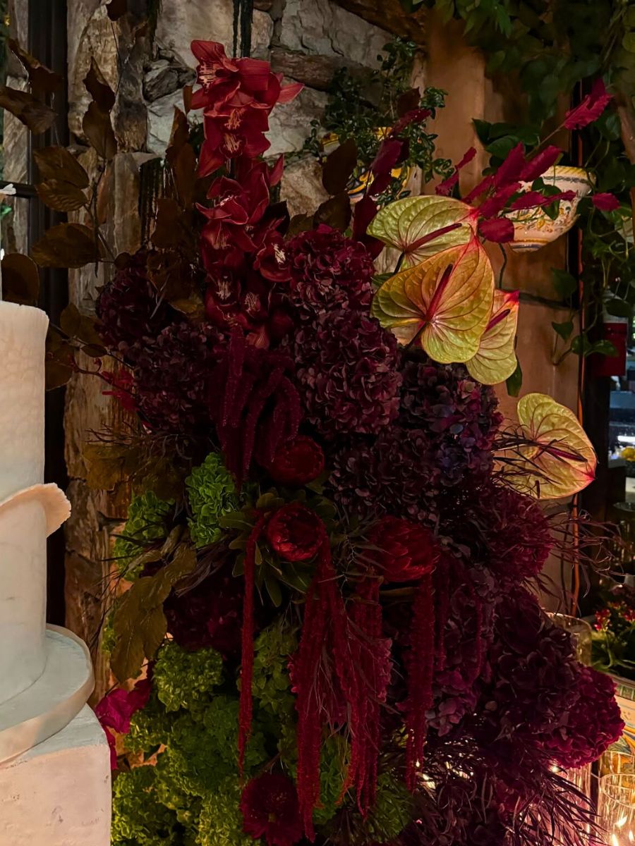 Design Araks Sarkisyan Thursd Floral Trend Color of the Year 2026 Crimson Nocturne 