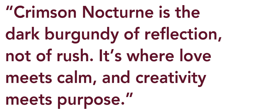 Floral Trend Color 2026 Quote