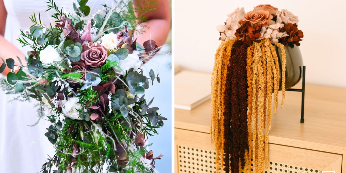 Preserved floral arrangements by Verdissimo