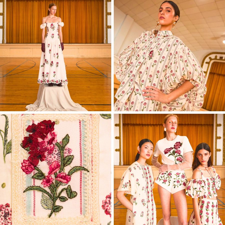 Flowers and more flowers in Agua Benditas collection