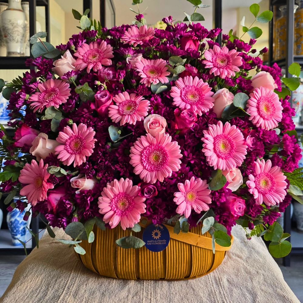 a beautiful bouquet of gerbera flowers
