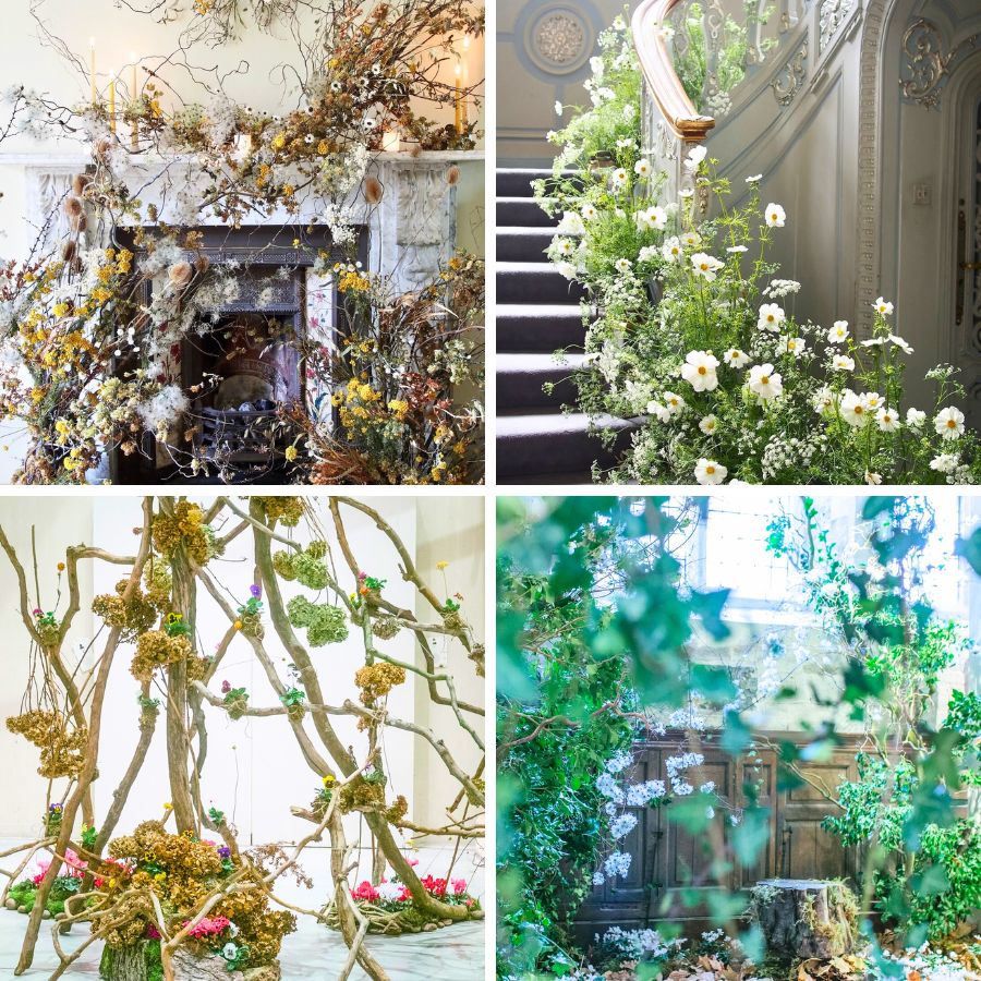 Winter Floral Week in London designs