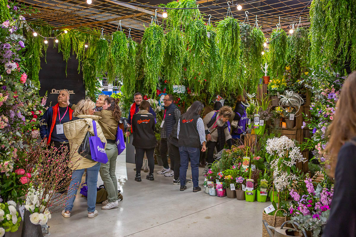 FlorEvent 2025 Hanging plants booth