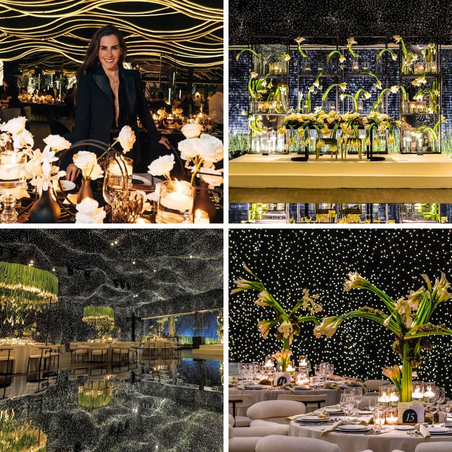 More table and event decorations by Diana Sandoval