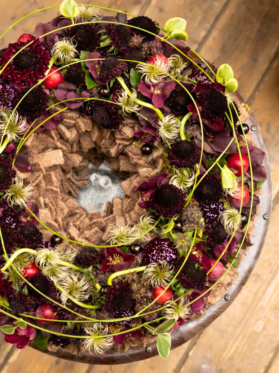 Design Krisztian Kover for Marginpar With Scabiosa Scoop Scandibrown Winter Trend