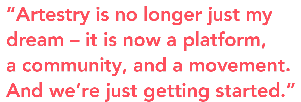 Stefan Adrian Gamalie Artestry 2025 quote